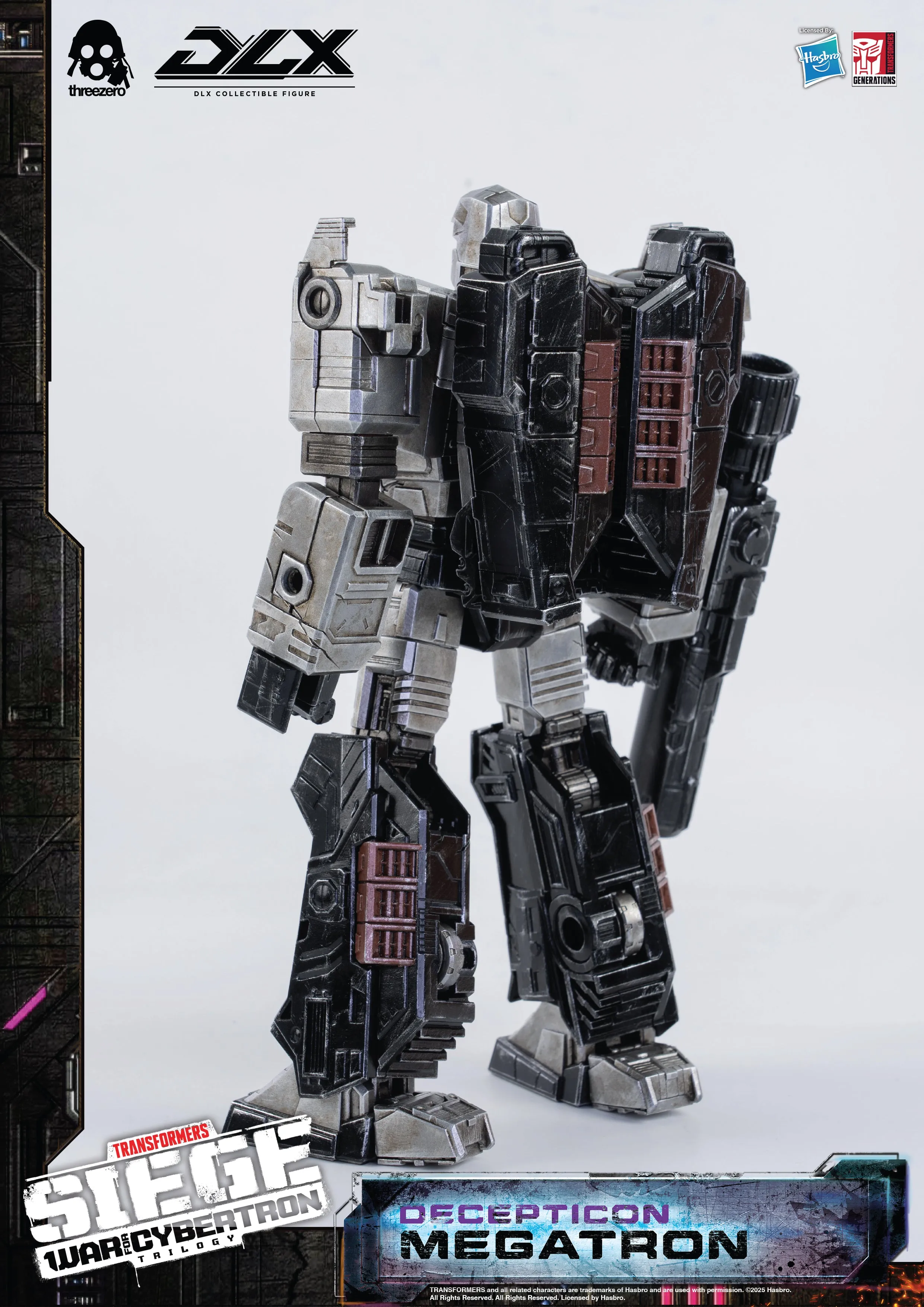 ThreeZero - Transformers: WFC Trilogy - DLX Megatron (Reissue)