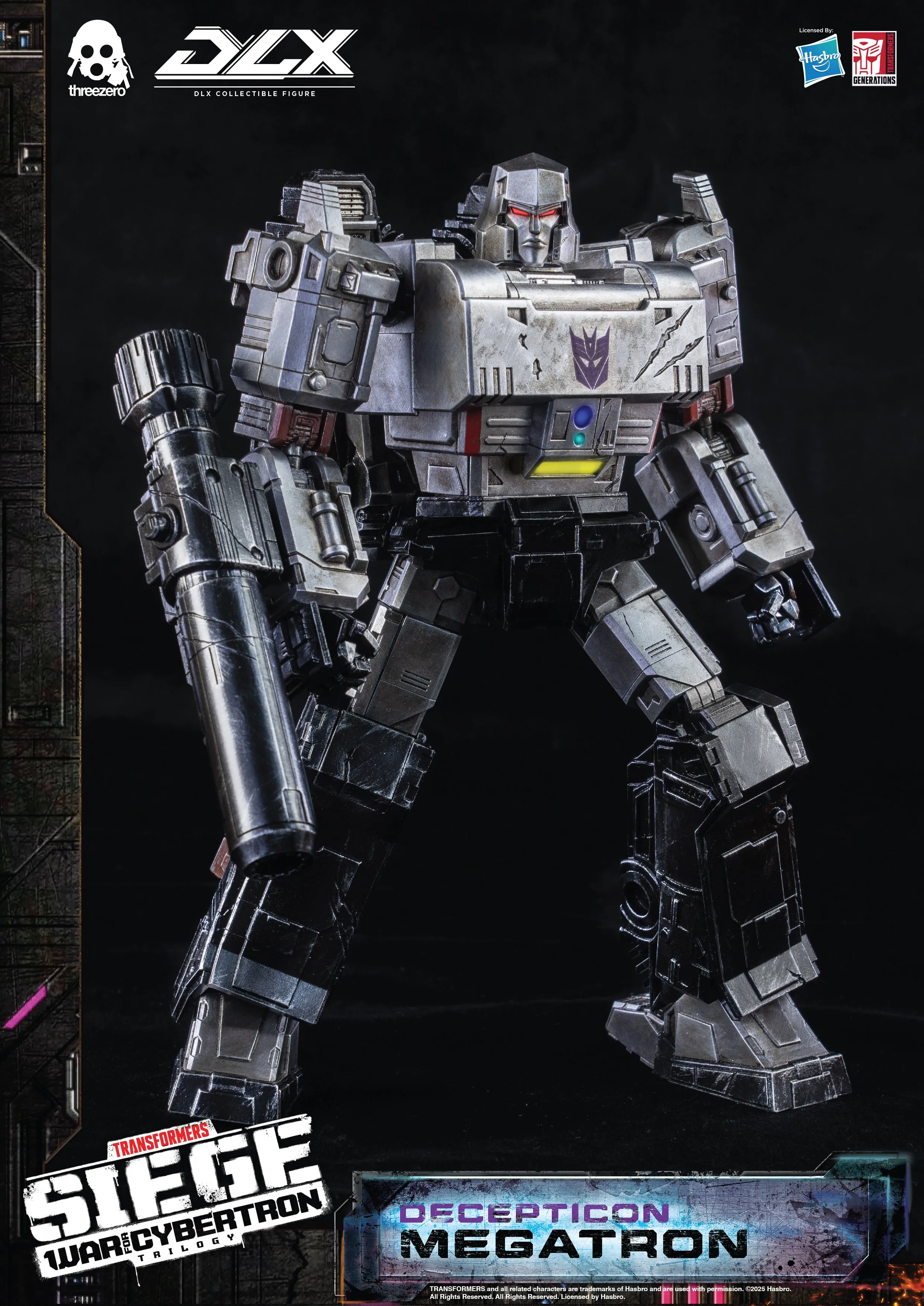 ThreeZero - Transformers: WFC Trilogy - DLX Megatron (Reissue)