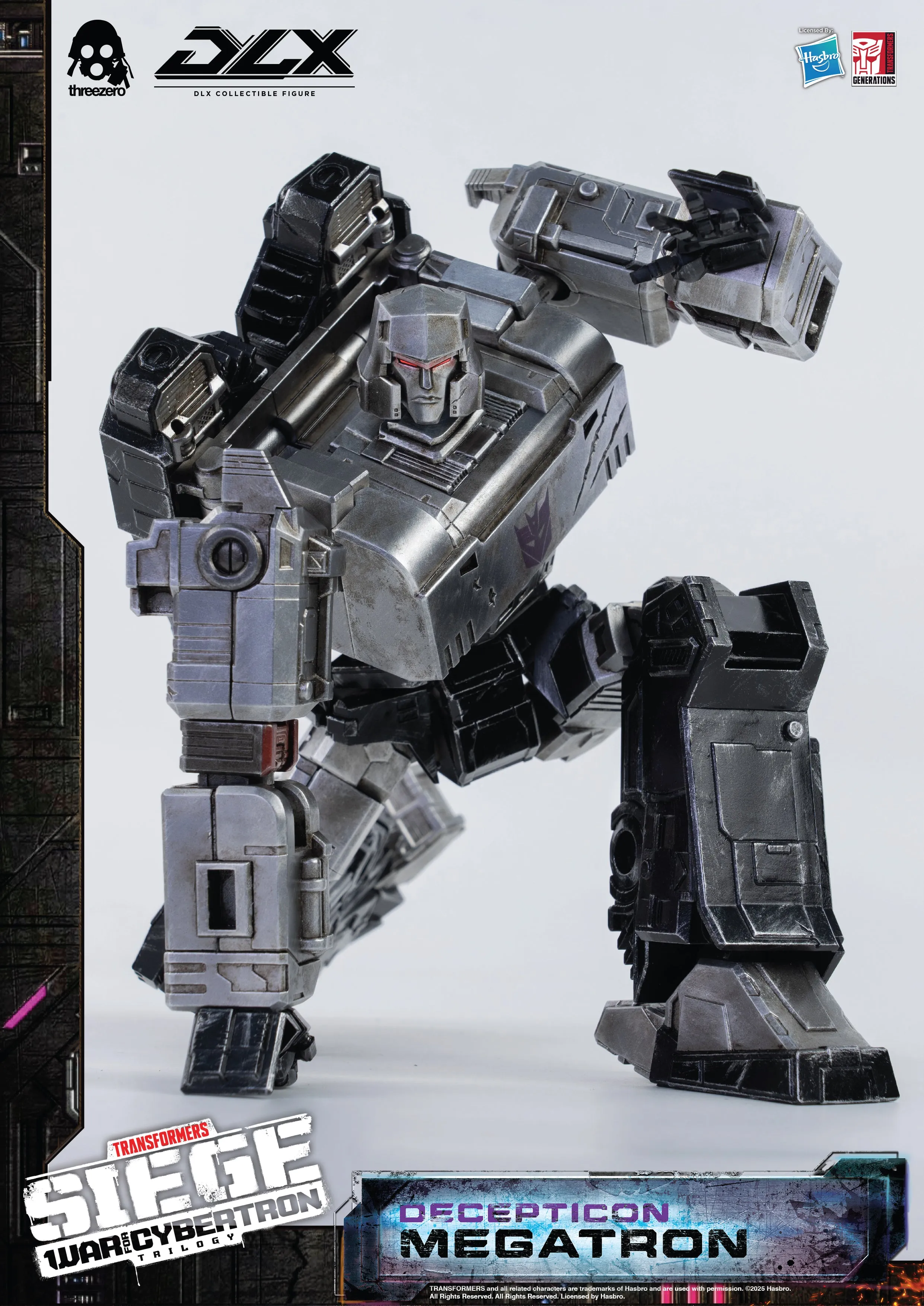 ThreeZero - Transformers: WFC Trilogy - DLX Megatron (Reissue)