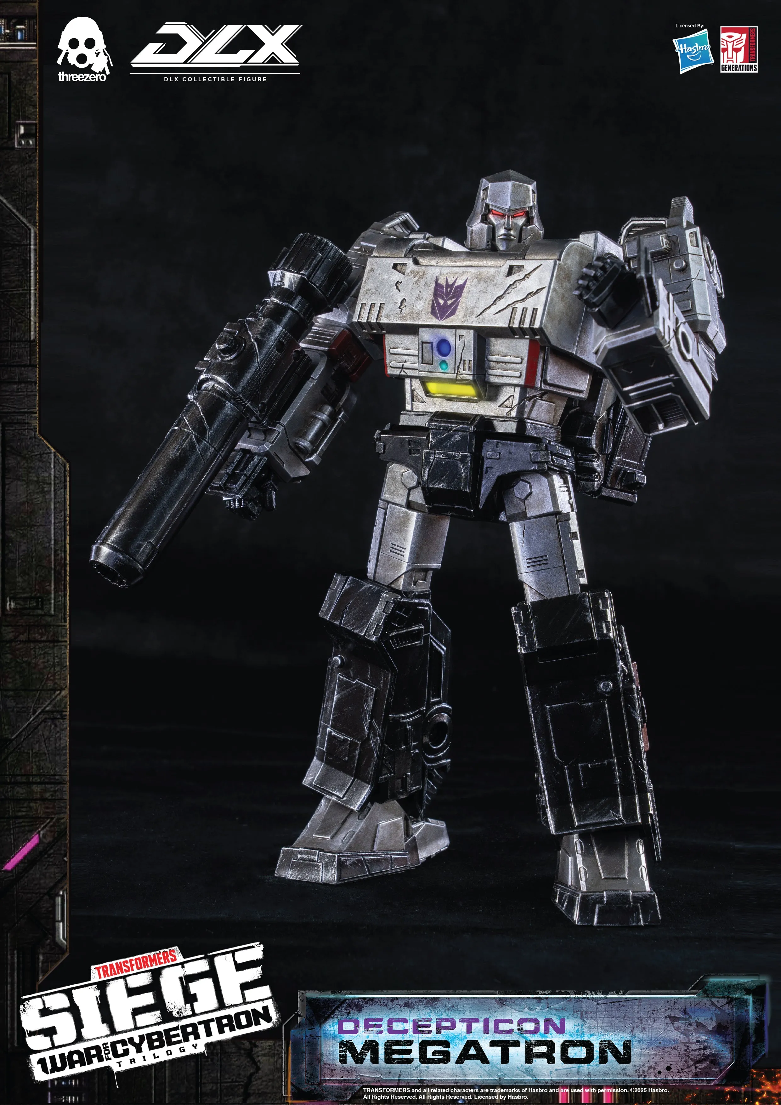 ThreeZero - Transformers: WFC Trilogy - DLX Megatron (Reissue)
