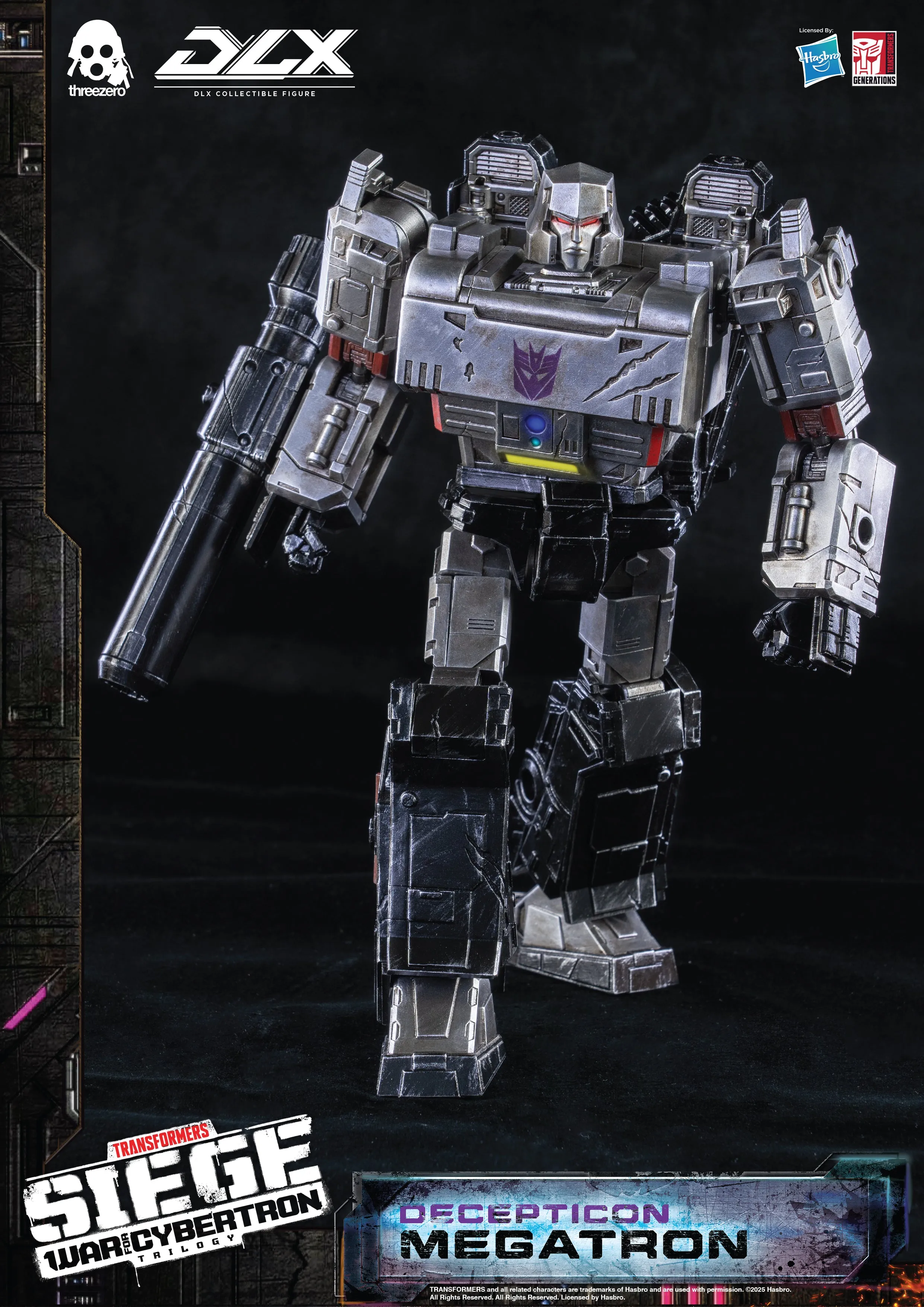 ThreeZero - Transformers: WFC Trilogy - DLX Megatron (Reissue)