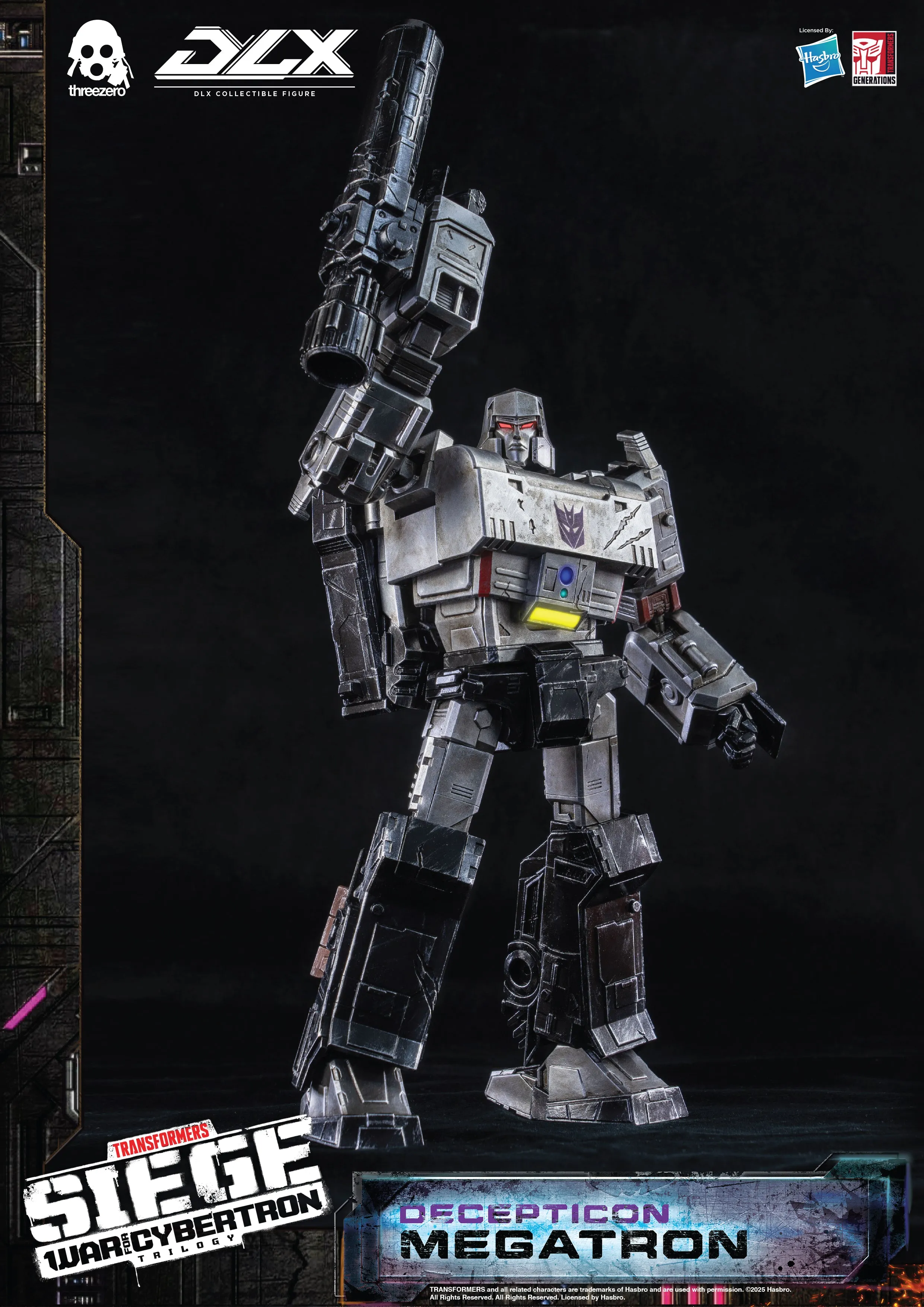 ThreeZero - Transformers: WFC Trilogy - DLX Megatron (Reissue)