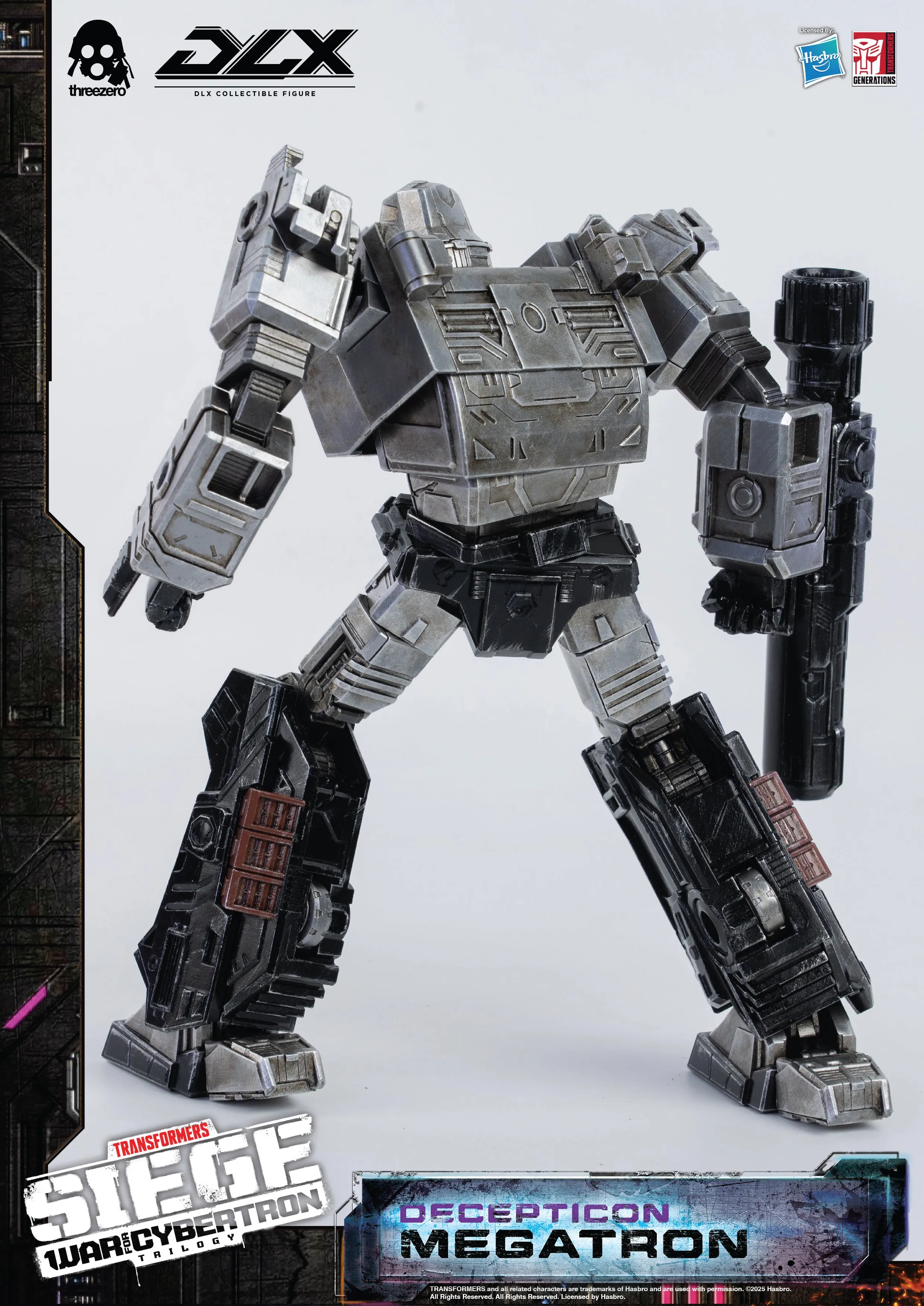 ThreeZero - Transformers: WFC Trilogy - DLX Megatron (Reissue)