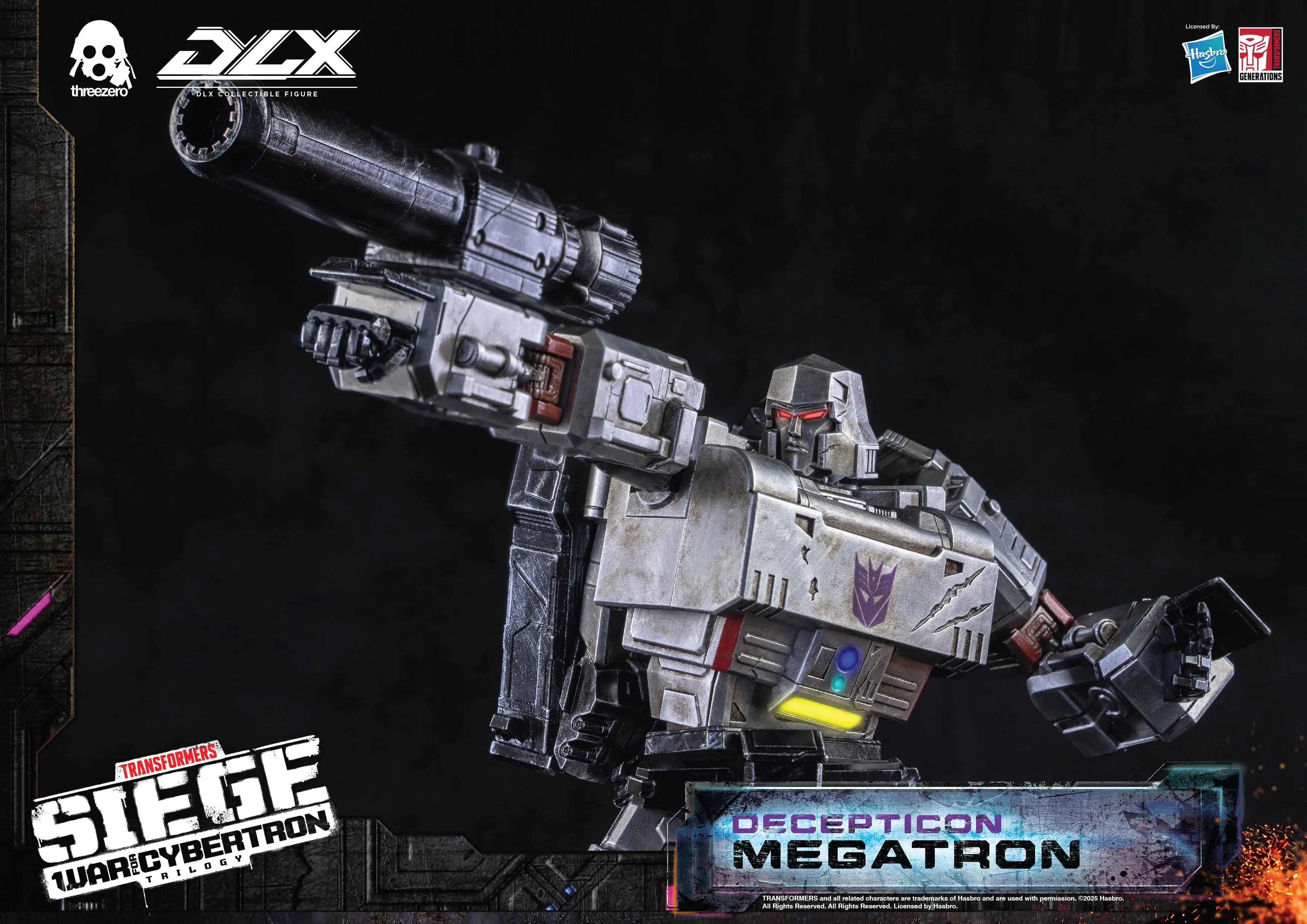 ThreeZero - Transformers: WFC Trilogy - DLX Megatron (Reissue)