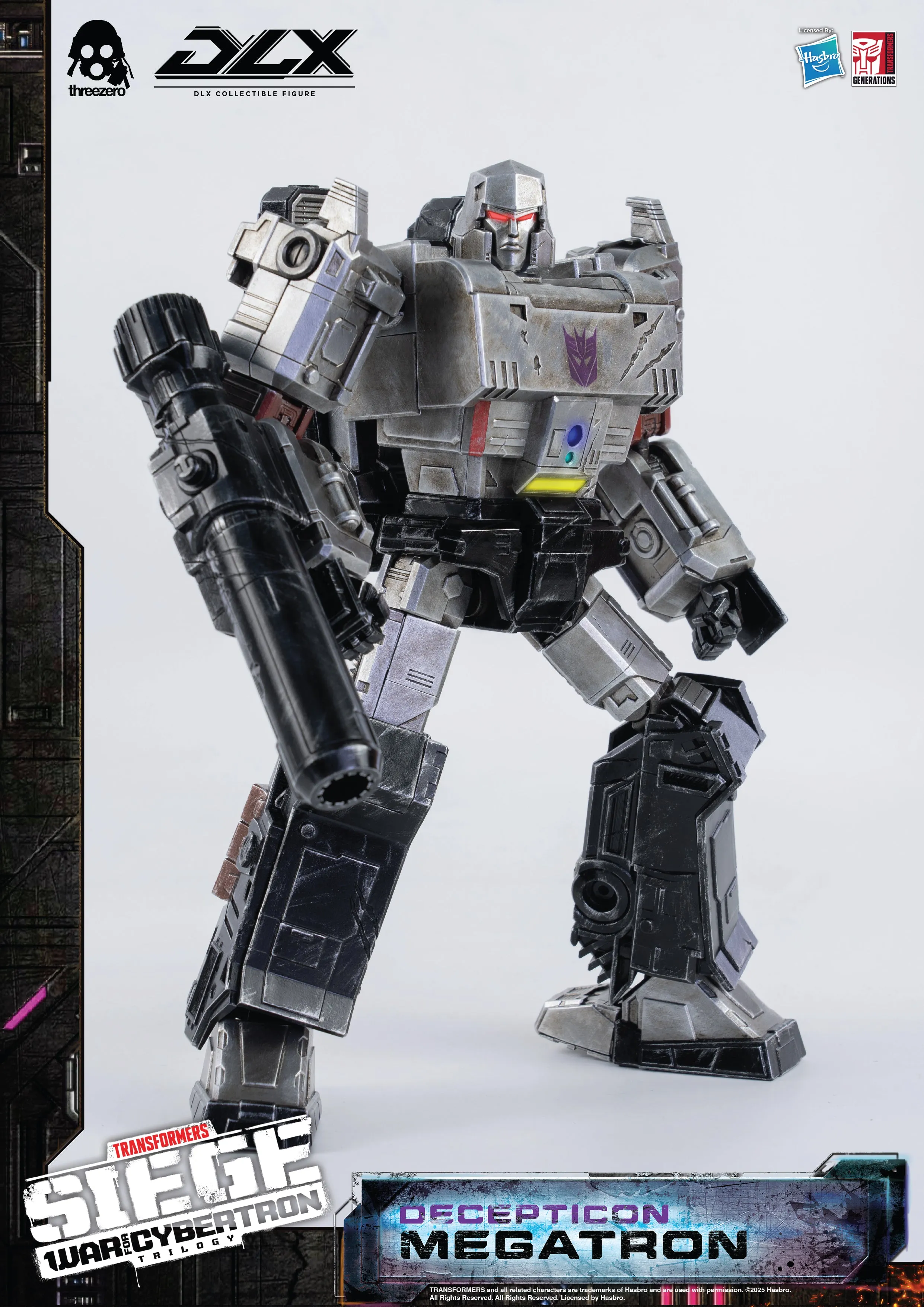 ThreeZero - Transformers: WFC Trilogy - DLX Megatron (Reissue)