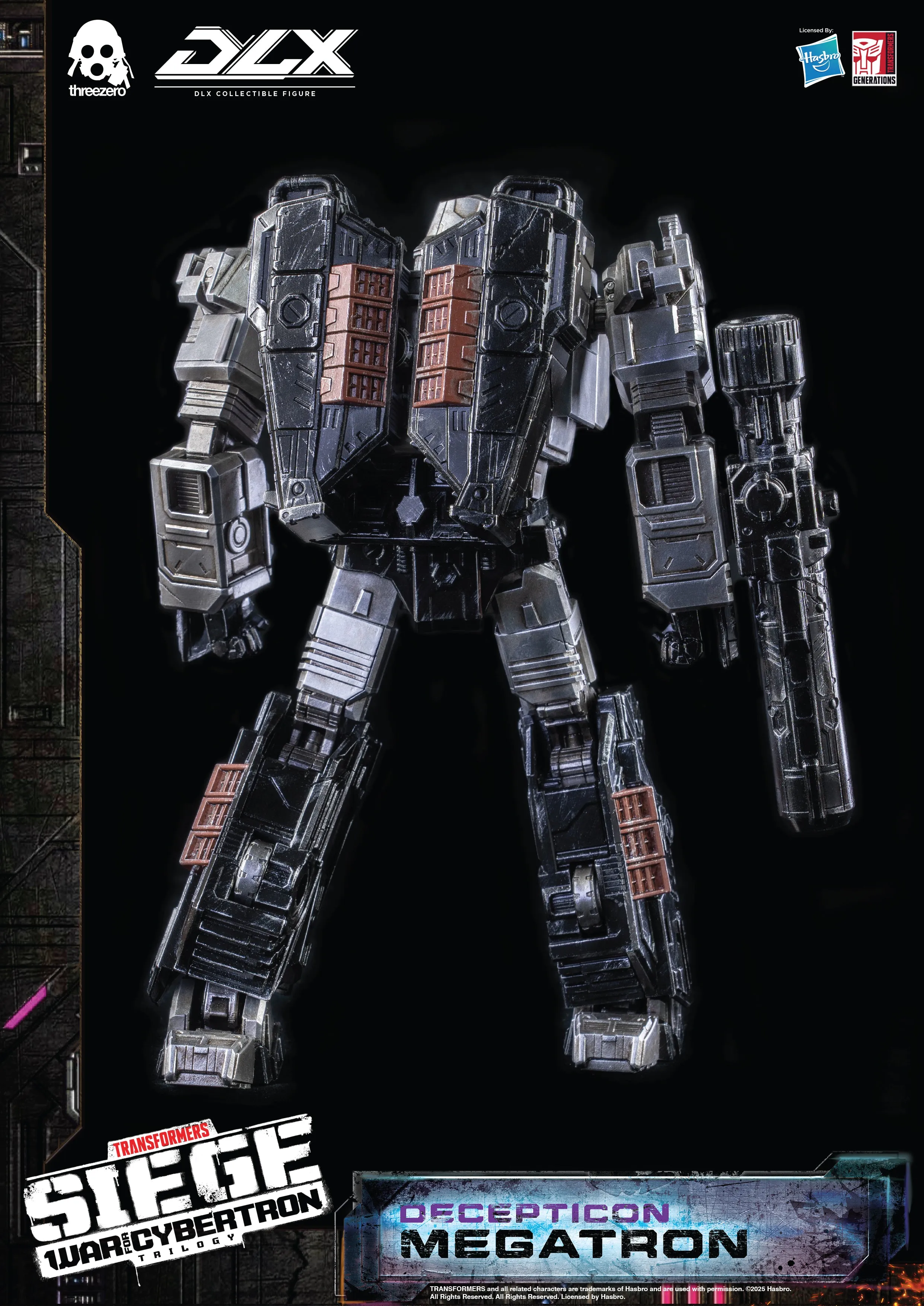 ThreeZero - Transformers: WFC Trilogy - DLX Megatron (Reissue)