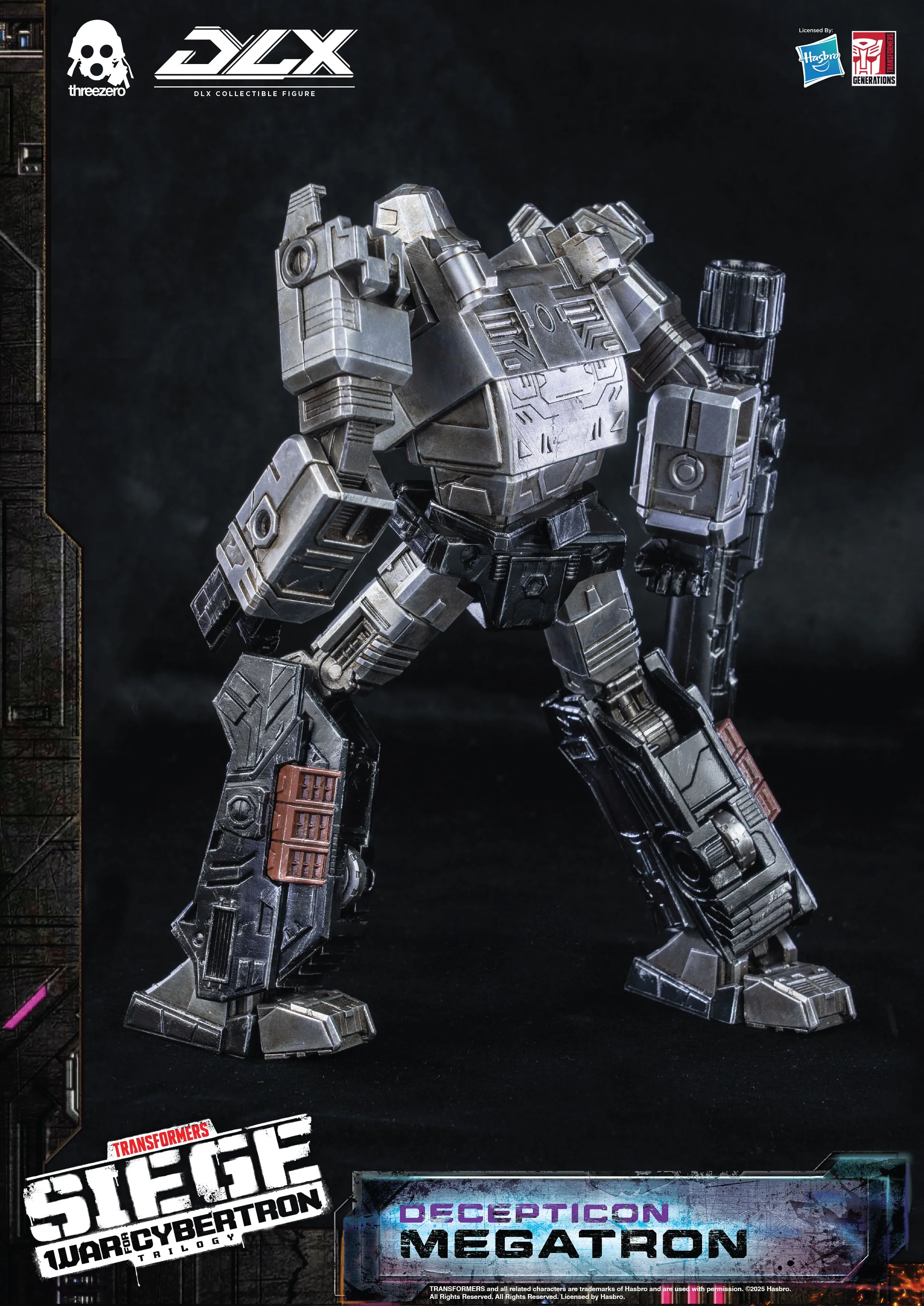 ThreeZero - Transformers: WFC Trilogy - DLX Megatron (Reissue)