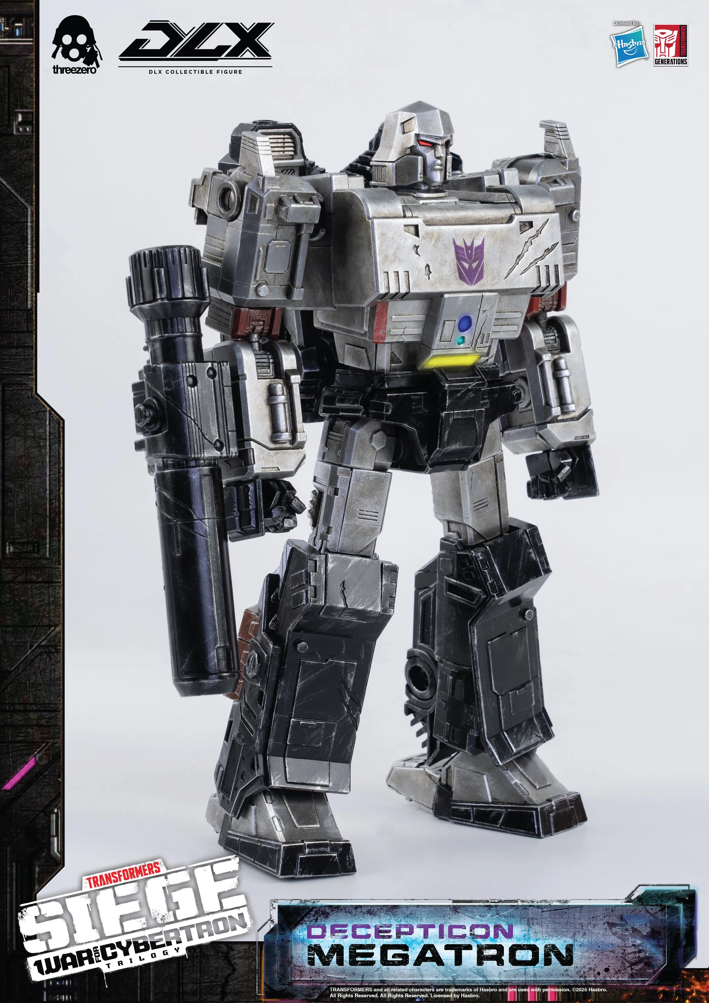 ThreeZero - Transformers: WFC Trilogy - DLX Megatron (Reissue)