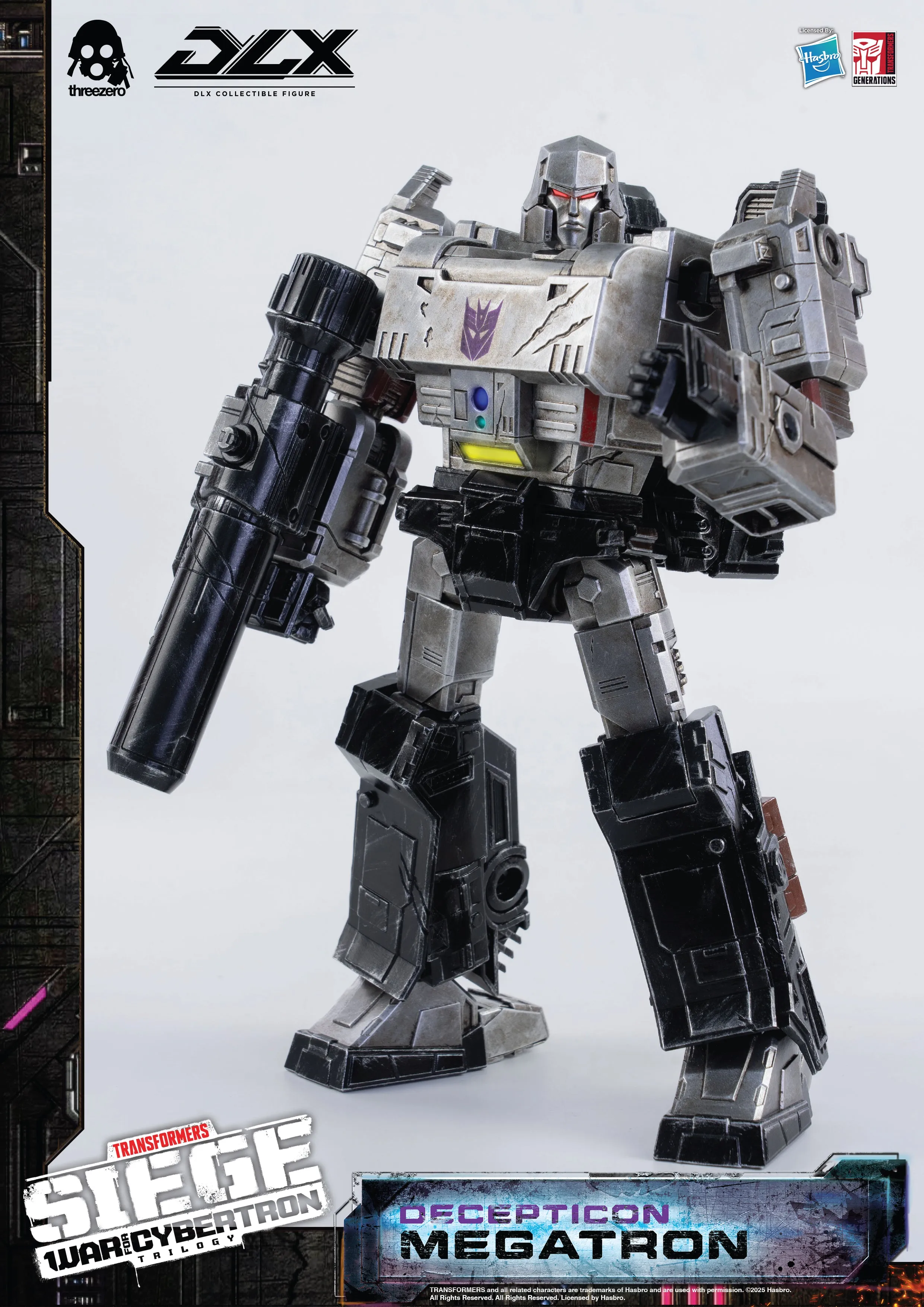 ThreeZero - Transformers: WFC Trilogy - DLX Megatron (Reissue)
