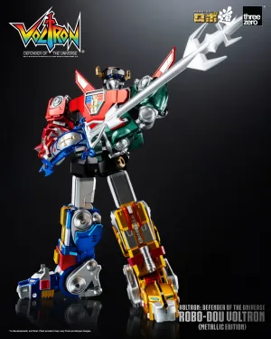 ThreeZero - Voltron: Defender of the Universe ROBO-DOU Voltron (Metallic Edition)