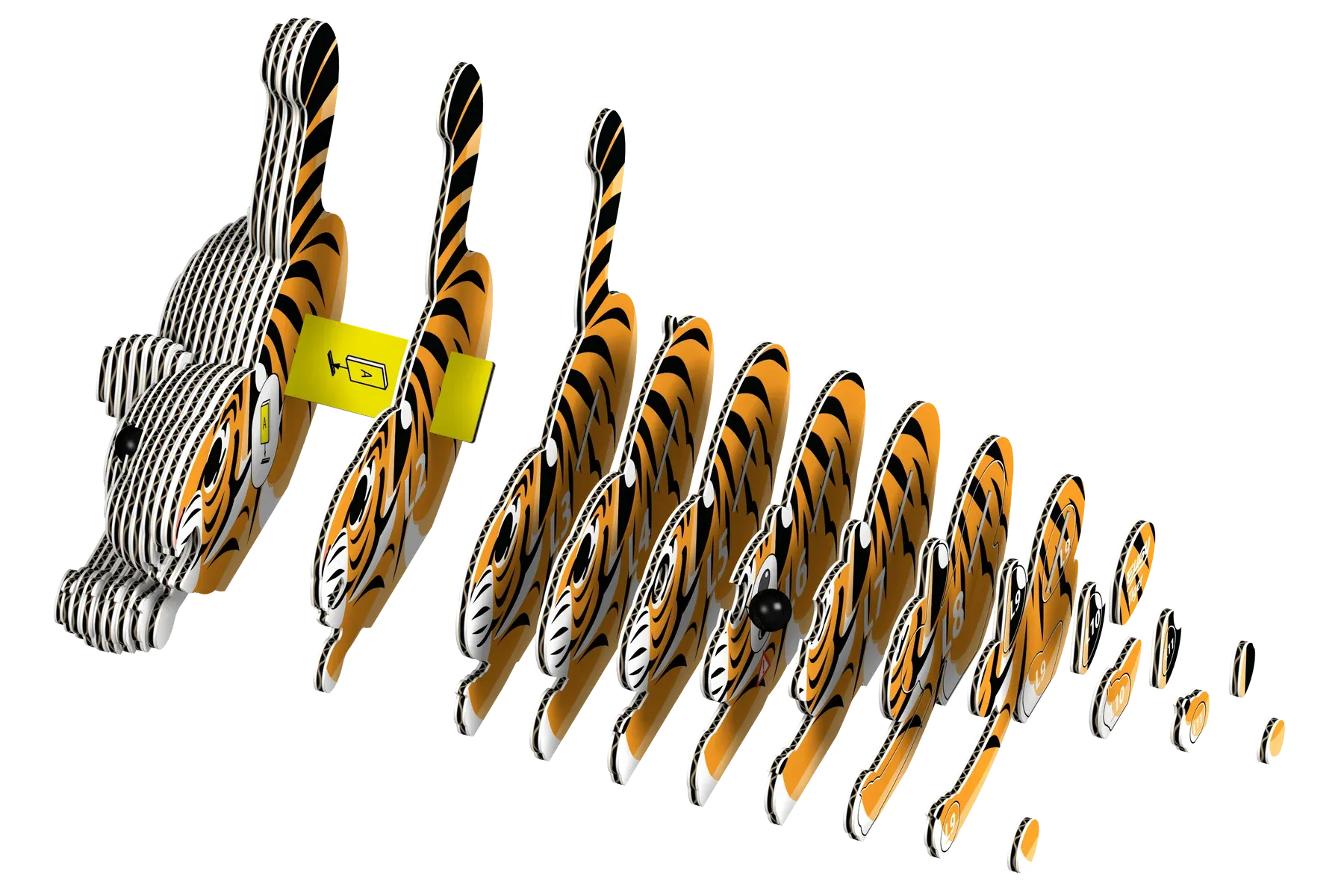 Tiger 3D Puzzle