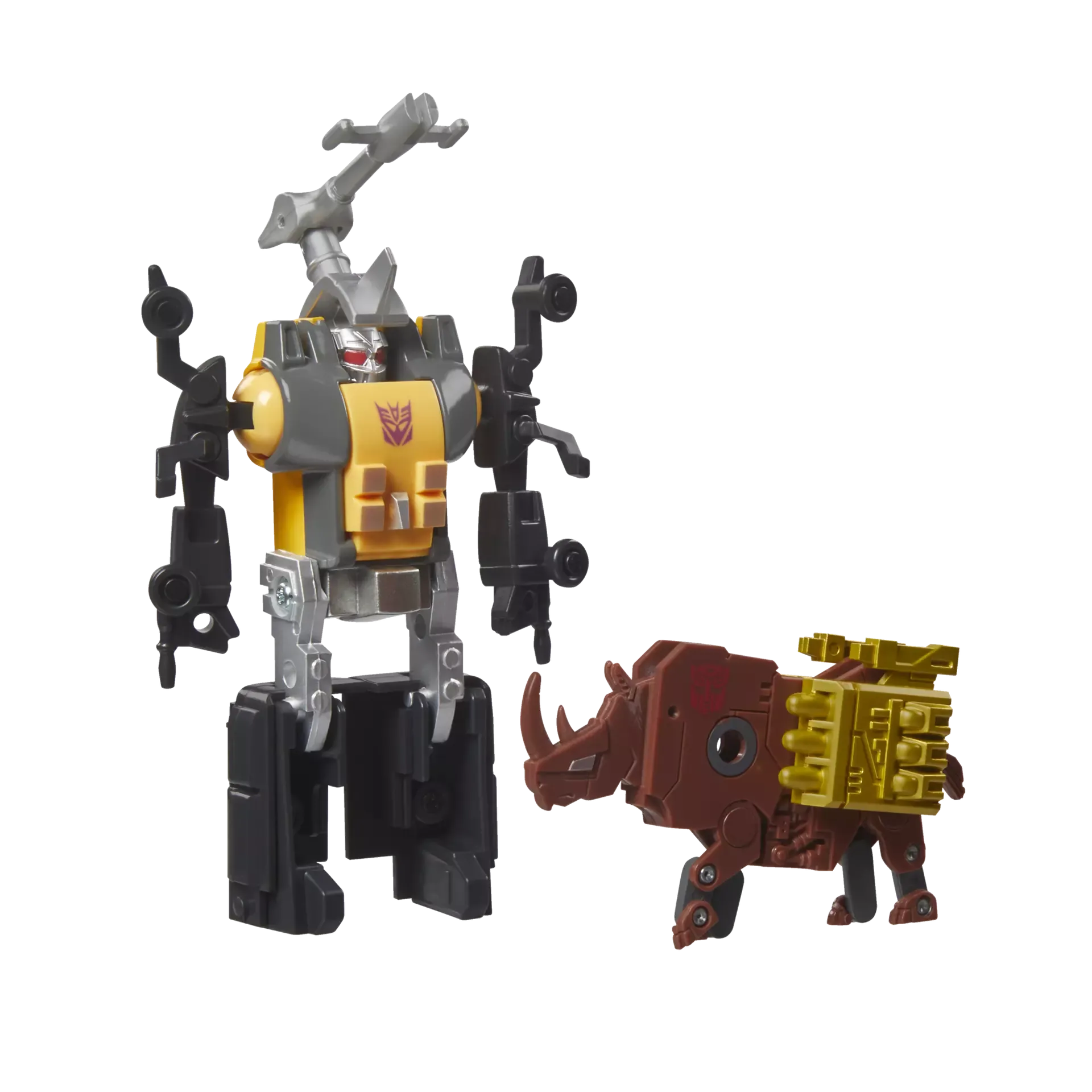 Transformers 40 Years Autobot Ramhorn and Insecticon Bombshell Action Figure