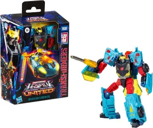 Transformers Generations Legacy United Deluxe Class Cybertron Universe Hot Shot Action Figure