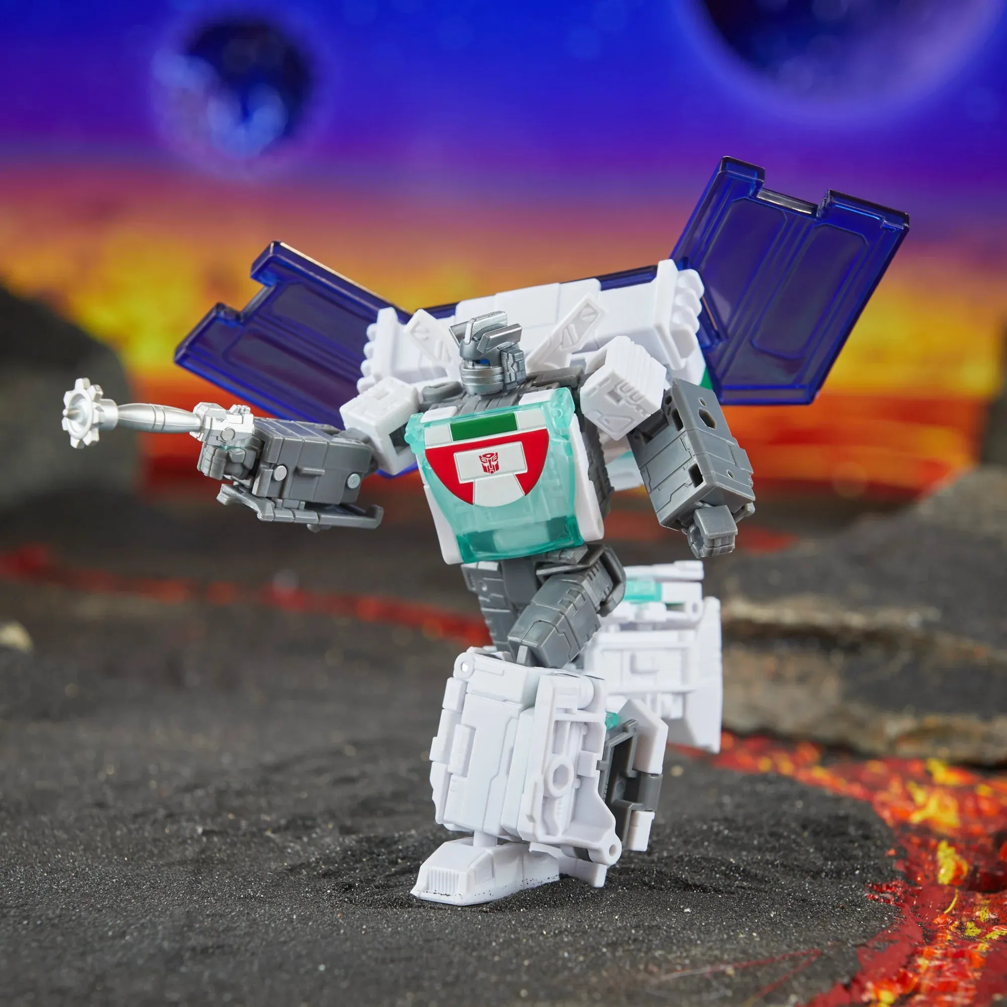 Transformers Generations Legacy United Voyager Class Origin Wheeljack Action Figure