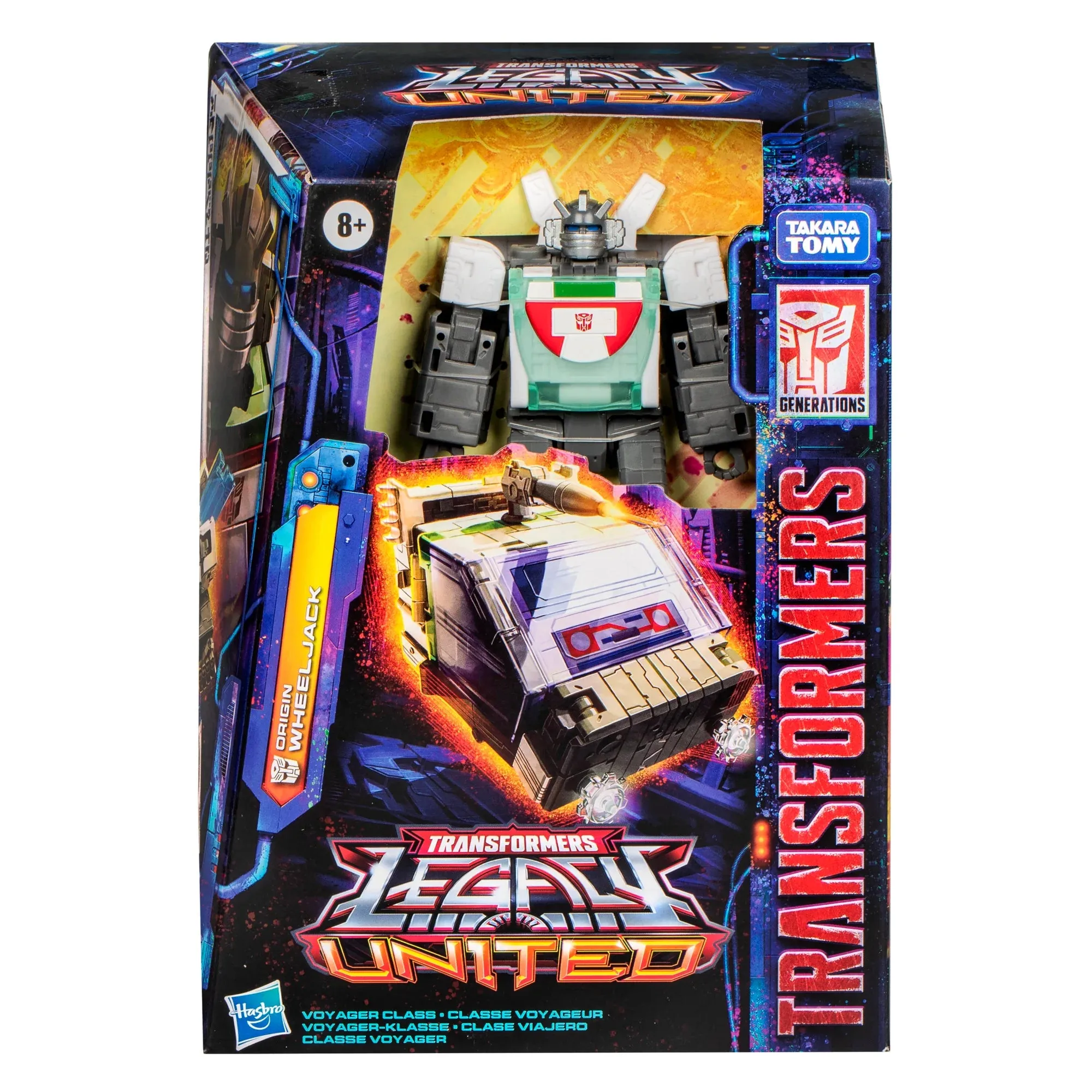 Transformers Generations Legacy United Voyager Class Origin Wheeljack Action Figure