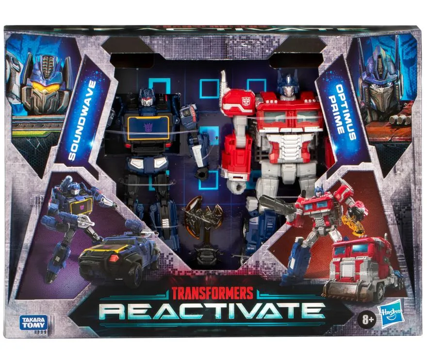 Transformers: Reactivate - Optimus Prime vs. Soundwave Two-Pack