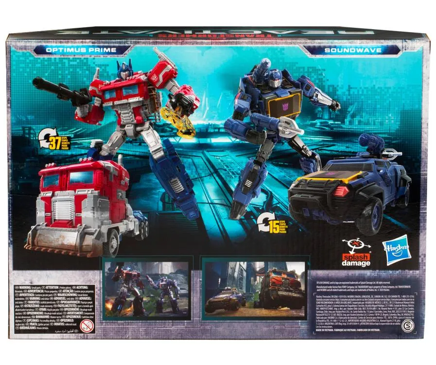 Transformers: Reactivate - Optimus Prime vs. Soundwave Two-Pack