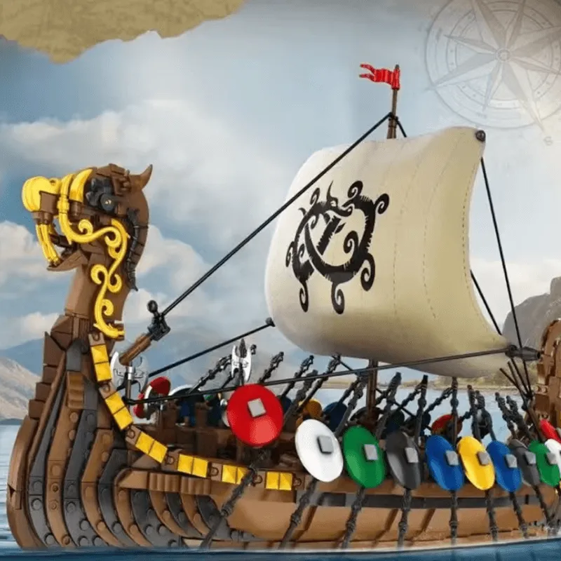 Viking Longship 2546pcs