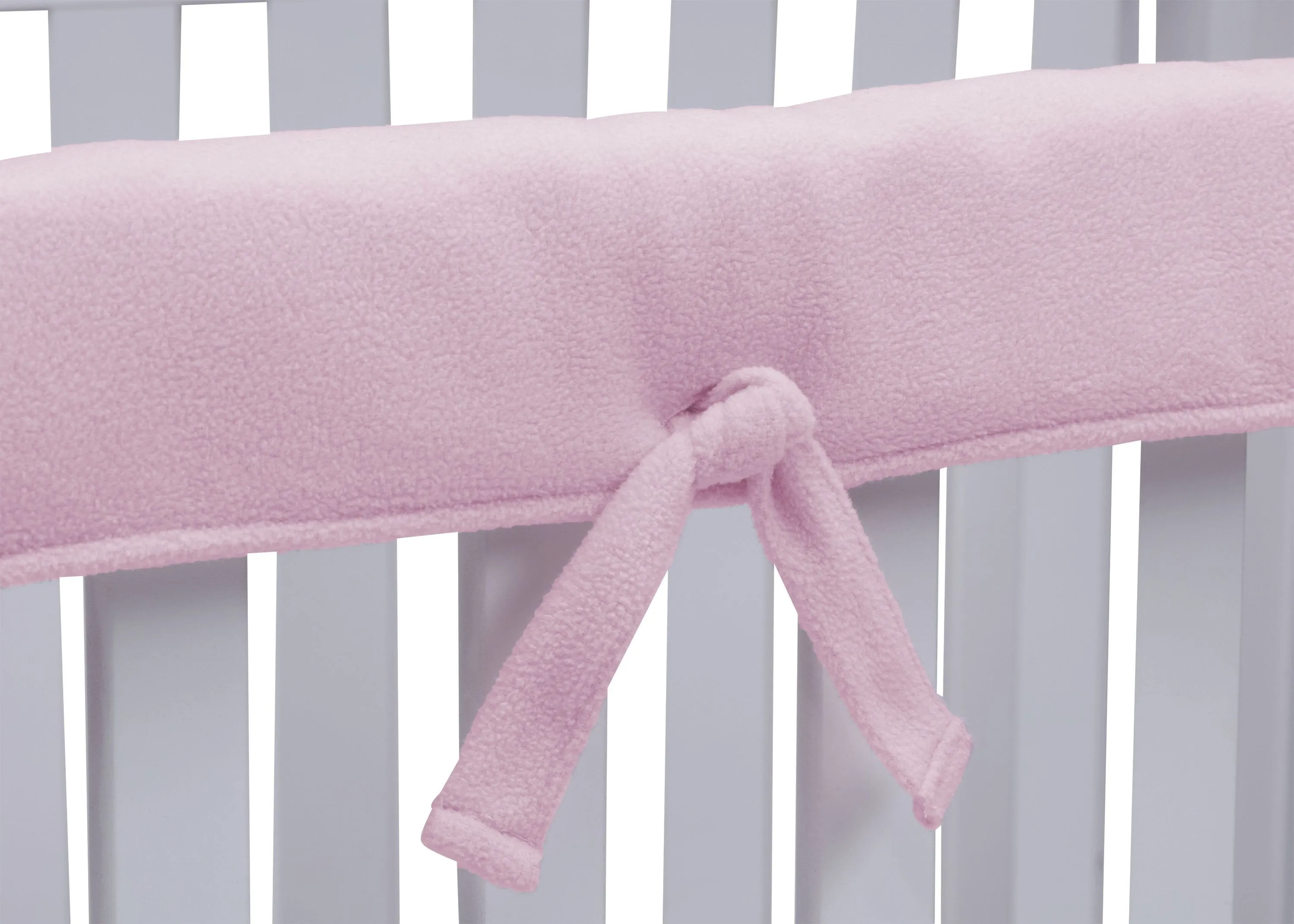 Waterproof Fleece Crib Rail Covers/Protectors for Short Side Rails, 2 Pack