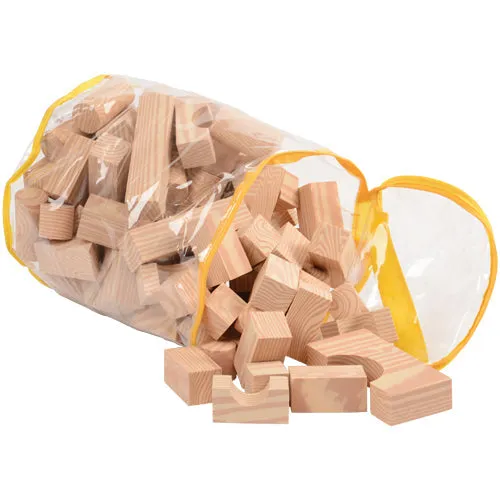 Wood-Look Foam Blocks