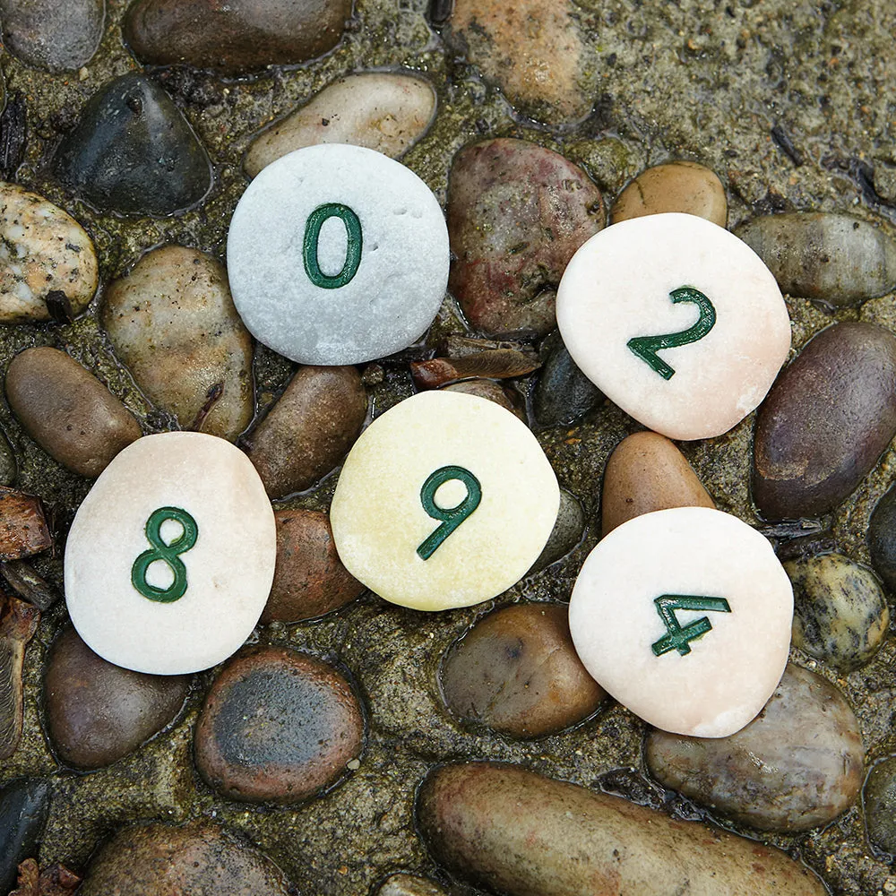 Yellow Door® Tactile Number Pebbles